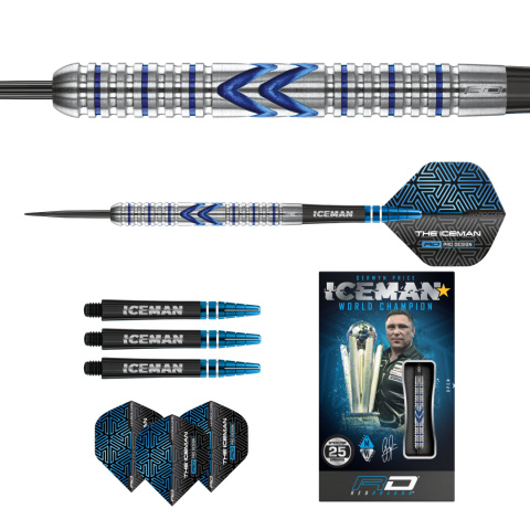 Red Dragon Gerwyn Price - Iceman Midnight Edition 90% - Baltic Darts